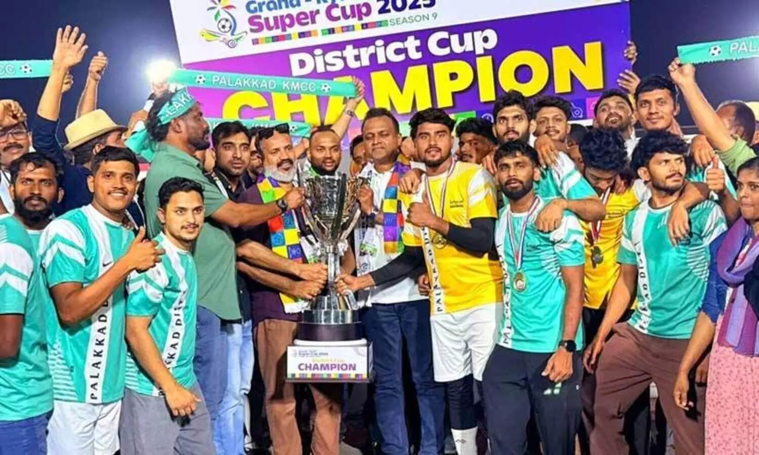 കെ.എം.സി.സി റിയാദ് ഗ്രാന്റ് റയാൻ സൂപ്പർ കപ്പ്; പാലക്കാടിന്  കിരീടം