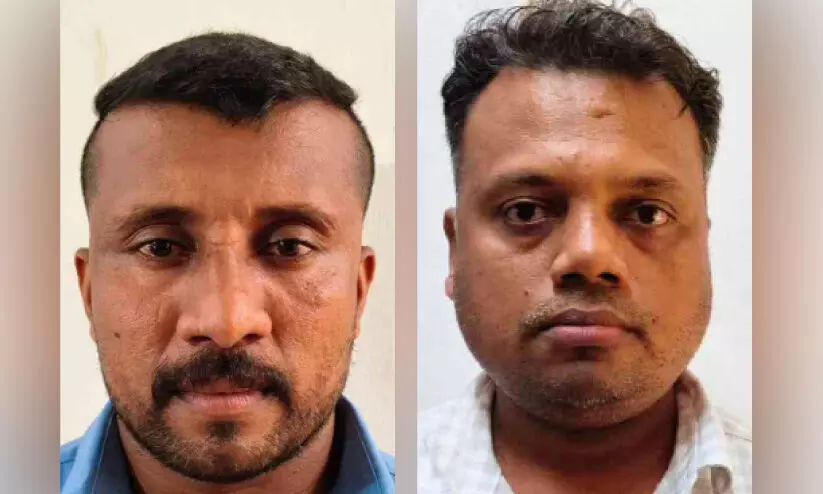 യു​വാ​വി​നെ ക​ത്തി​കൊ​ണ്ട് കു​ത്തി​യ കേ​സി​ൽ ര​ണ്ട് പേ​ർ അ​റ​സ്റ്റി​ൽ