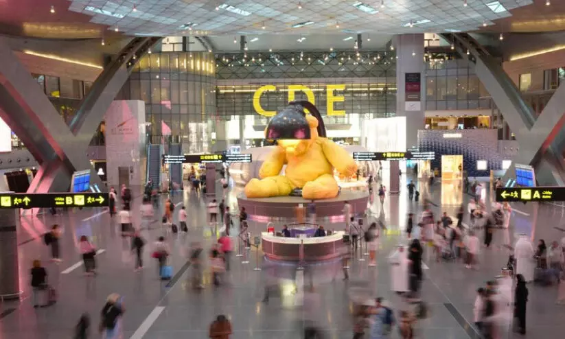 ആ​ഗ​സ്റ്റി​ലെ​ത്തി​യ​ത് 50 ല​ക്ഷം യാ​ത്ര​ക്കാ​ർ;ഹ​മ​ദ് അ​ന്താ​രാ​ഷ്ട്ര വി​മാ​ന​ത്താ​വ​ള​ത്തി​ൽ യാ​ത്ര​ക്കാ​രു​ടെ എ​ണ്ണ​ത്തി​ൽ റെ​ക്കോ​ഡ്