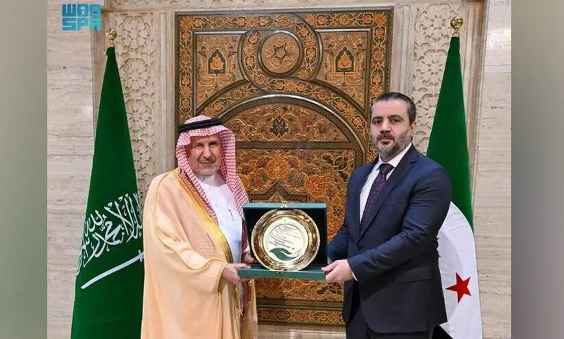 സിറിയക്ക് പ്രതീക്ഷ നൽകി കിങ് സൽമാൻ റിലീഫ് കേന്ദ്രം, 61 മാനുഷിക പദ്ധതികൾ ആരംഭിച്ചു സിറിയക്ക് പ്രതീക്ഷ നൽകി കിങ് സൽമാൻ റിലീഫ് കേന്ദ്രം, 61 മാനുഷിക പദ്ധതികൾ ആരംഭിച്ചു