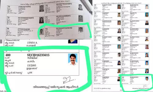 ‘ടി. സിദ്ദിഖ് എം.എൽ.എക്ക് ഇരട്ടവോട്ട്’; ആരോപണവുമായി സി.പി.എം