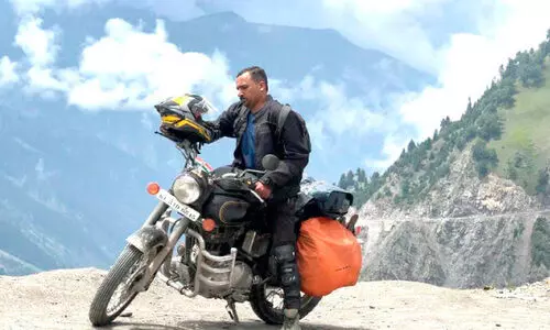 കാ​ഞ്ഞി​ര​പ്പ​ള്ളി​യി​ൽ​നി​ന്ന്​  കശ്മീരിലേക്ക്​ ഒരു ബുള്ളറ്റ്​ യാത്ര