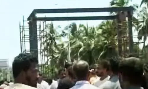 KumbalaTollgateProtest