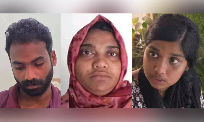 ഹണി ട്രാപ്പിൽപെടുത്തി പണം കവർന്നു; മൂന്നുപേർ പിടിയിൽ