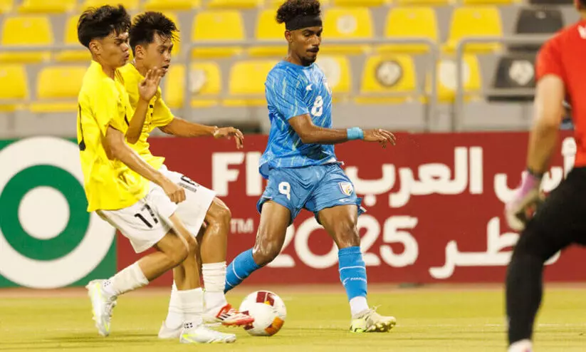 വിബിന് ഹാട്രിക്ക്; ബ്രൂണെയെ ആറിൽ മുക്കി ഇന്ത്യ, ഏഷ്യൻ കപ്പ് യോഗ്യത തുലാസിൽ തന്നെ