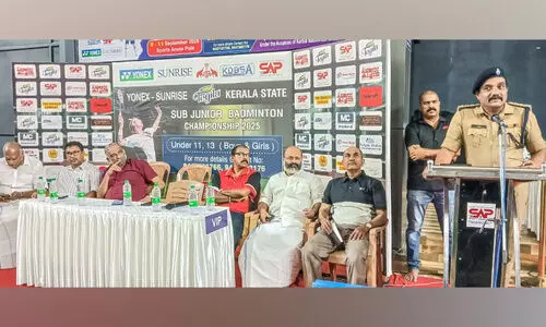 സംസ്ഥാന സബ് ജൂനിയർ ബാഡ്മിന്‍റൺ ചാമ്പ്യൻഷിപ്പിന് പാലായിൽ തുടക്കം