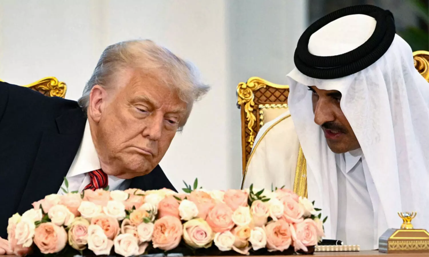donald trump and qatar emir