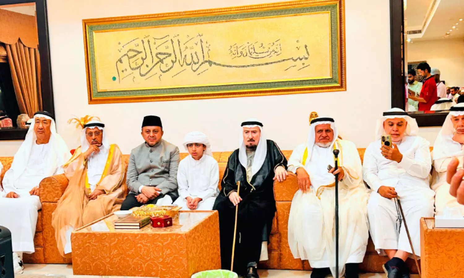 അലി അൽഹാശിമിയുടെ അതിഥിയായി അബ്ബാസലി ശിഹാബ് തങ്ങൾ