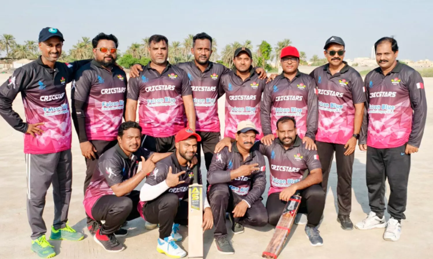 ക്രി​ക് സ്റ്റാ​ർ​സ് ബ​ഹ്‌​റൈ​ൻ ടീം ​ജ​ഴ്സി പ്ര​കാ​ശ​നം