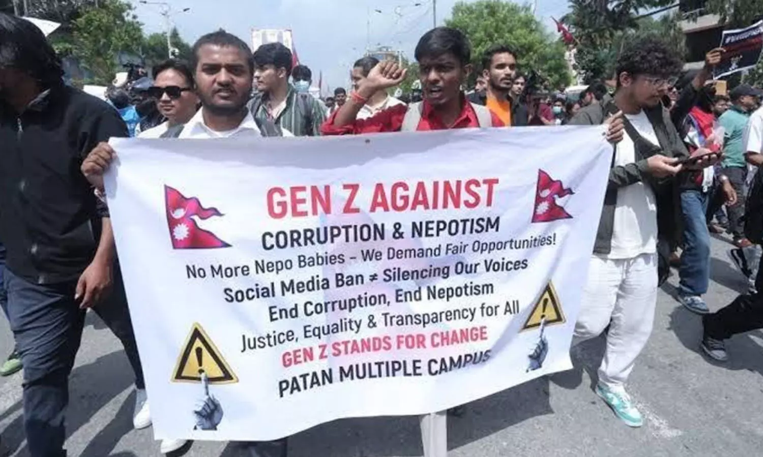 nepal gen z protest