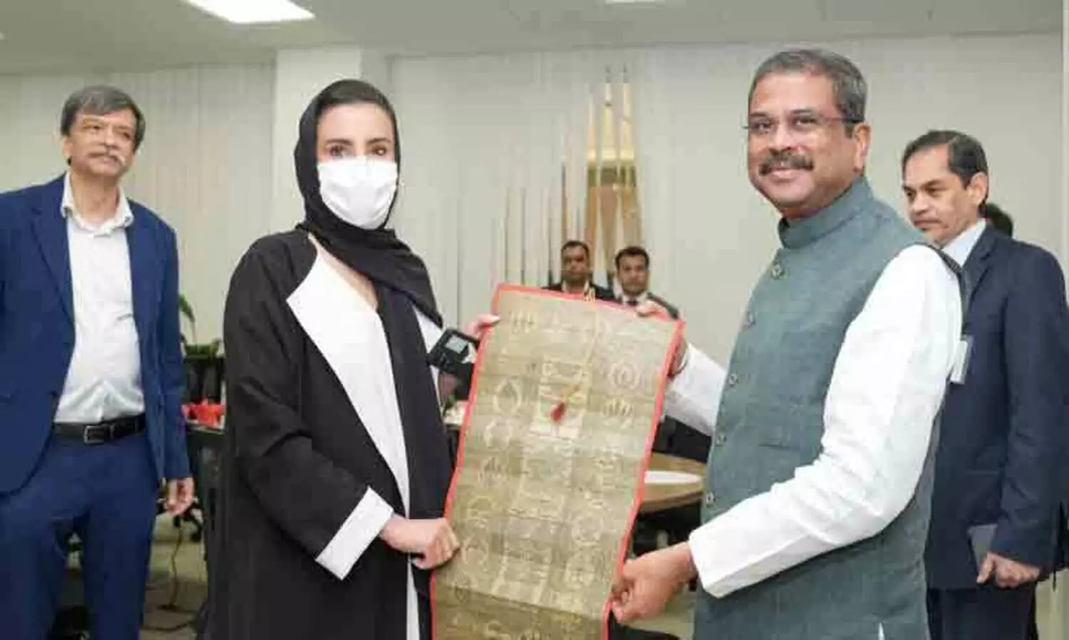 ധർമേന്ദ്ര പ്രധാൻ ഐ.ഐ.ടി ഡല്‍ഹി അബൂദബി കാമ്പസ് സന്ദര്‍ശിച്ചു