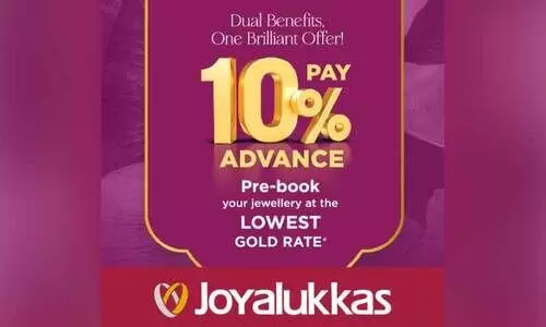 അഡ്വാൻസ് ബുക്കിങ് ഓഫർ പ്രഖ്യാപിച്ച്​ ജോയ് ആലുക്കാസ്