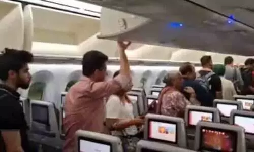 Over 200 passengers deplaned