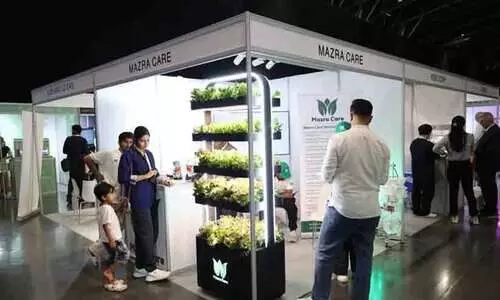 ആഗോള വെർട്ടിക്കൽ ഫാമിങ് മേളയിൽ ശ്രദ്ധനേടി മലയാളി പ്രദർശനം