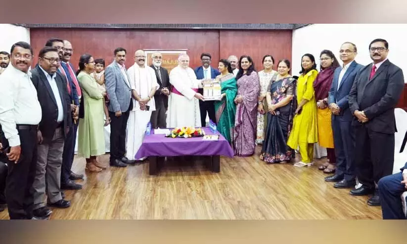 ഇന്ത്യൻ ടാലന്റ് സ്കാൻ ഫ്ലയർ ബിഷപ് ആൽഡോ ബെരാർഡി പ്രകാശനം ചെയ്തു