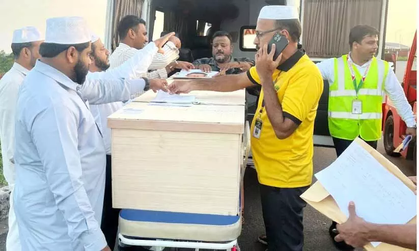 ഐ.സി.എഫ് ഇടപെടല്; മൃതദേഹം നാട്ടിലെത്തിച്ചു ഐ.സി.എഫ് ഇടപെടല്; മൃതദേഹം നാട്ടിലെത്തിച്ചു