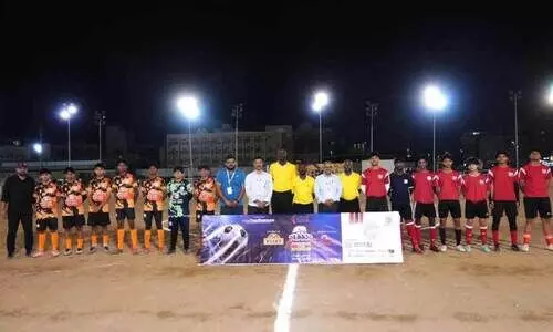 ഗ​ൾ​ഫ് മാ​ധ്യ​മം സോ​ക്ക​ർ ക​പ്പ് 2025; സീ​സ​ൺ മൂ​ന്ന് സെ​വ​ൻ​സ് ഫു​ട്ബാ​ൾ ടൂ​ർ​ണ​മെ​ന്റി​ന് ആ​വേ​ശ​ക​ര​മാ​യ തു​ട​ക്കം