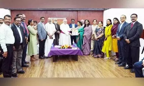 ഇന്ത്യൻ ടാലന്റ് സ്കാൻ ഫ്ലയർ ബിഷപ് ആൽഡോ ബെരാർഡി പ്രകാശനം ചെയ്തു