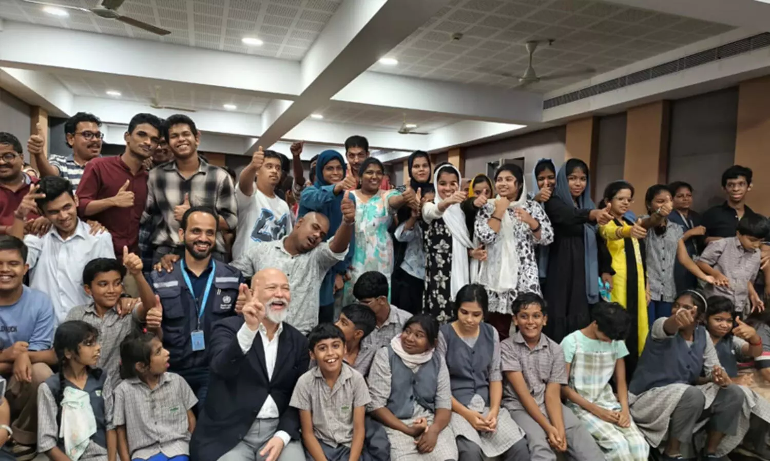 ഇഖ്‌റാ തണൽ സൂപ്പർ സ്പെഷ്യാലിറ്റി ഏർളി ഇന്റർവെൻഷൻ സെന്ററിൽ ലോകാരോഗ്യ സംഘടന പ്രതിനിധികൾ സന്ദർശിച്ചു