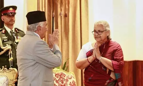 നേപ്പാളിന്റെ നായികയായി ഇന്ത്യയുടെ കൂട്ടുകാരി; കരുത്തയായ ന്യായാധിപയിൽ നിന്നും പ്രധാനമന്ത്രി പദത്തിലെത്തുന്ന ‘അയേൺ ലേഡി’