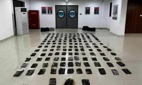 ല​ഹ​രി ഇ​ട​പാ​ടി​ന് ‘ര​ഹ​സ്യ’ കേ​ന്ദ്രം; 145 കി​ലോ​ഗ്രാം ഹഷീഷ് പി​ടി​കൂ​ടി