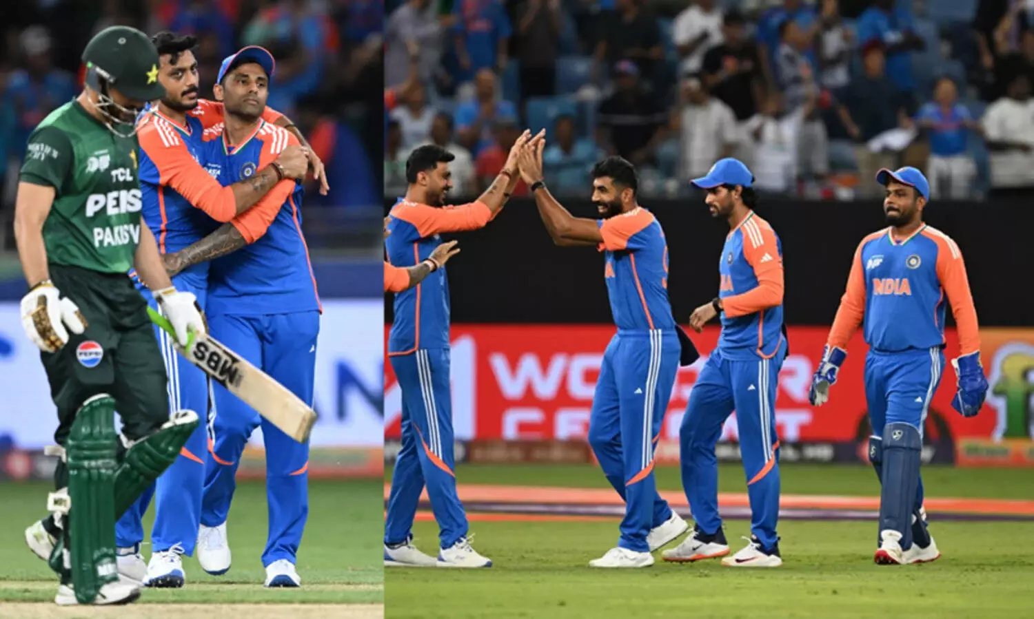പാകിസ്താനെ എറിഞ്ഞ് വീഴ്ത്തി; ഇന്ത്യക്ക് 128 റൺസ് വിജയ ലക്ഷ്യം, കുൽദീപിന് മൂന്ന് വിക്കറ്റ്