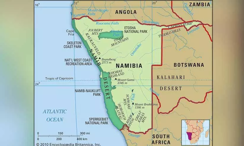 അ​പ​ല​പി​ച്ച് ന​മീ​ബി​യ