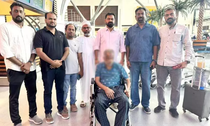 കുടുംബം കൈെയാഴിഞ്ഞ പ്രവാസിക്ക് തണലായി പീസ് വാലി കുടുംബം കൈെയാഴിഞ്ഞ പ്രവാസിക്ക് തണലായി പീസ് വാലി