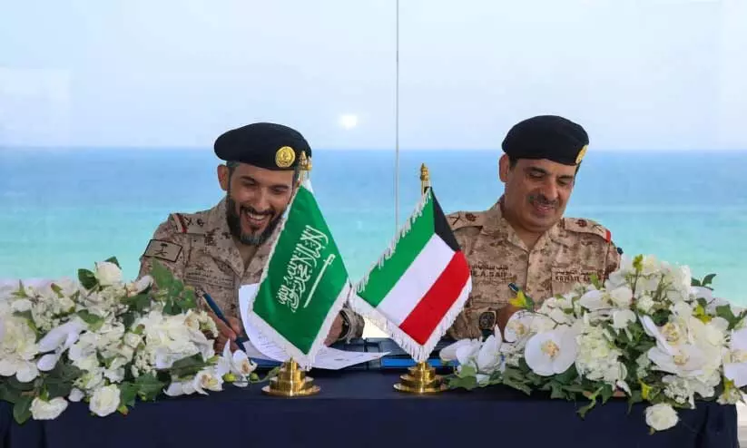 നാവിക സഹകരണം ശക്തിപ്പെടുത്താൻ കുവൈത്തും സൗദിയും