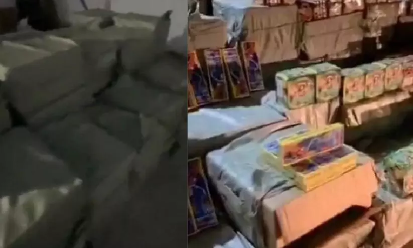 ഒമാൻ ബർകയിൽ അനധികൃതമായി സൂക്ഷിച്ച 8,926 പെട്ടി പടക്കങ്ങൾ പിടിച്ചെടുത്തു