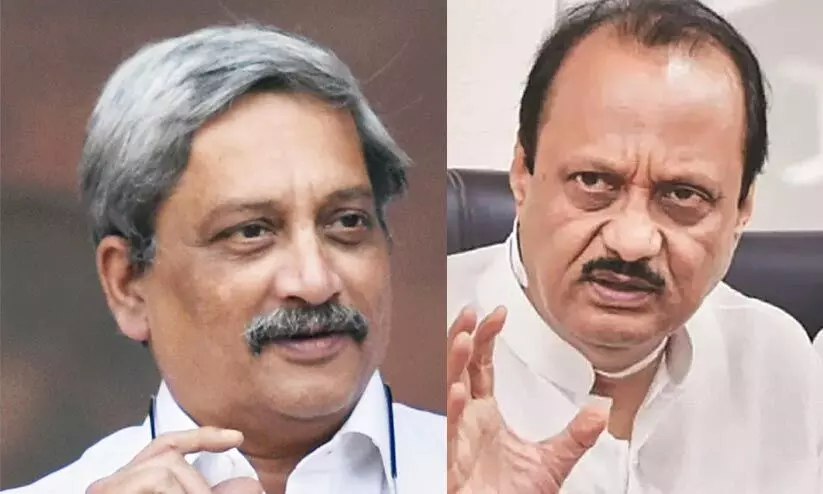 Manohar Parrikar, Ajit Pawar