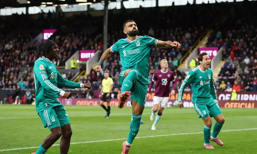 ഇഞ്ചുറി ടൈമിൽ ജയം എത്തിപ്പിടിച്ച് ലിവർപൂൾ ഇഞ്ചുറി ടൈമിൽ ജയം എത്തിപ്പിടിച്ച് ലിവർപൂൾ