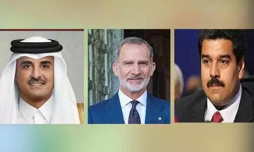 അ​മീ​റി​ന് ഐ​ക്യ​ദാ​ർ​ഢ്യ​മ​റി​യി​ച്ച് നേ​താ​ക്ക​ൾ