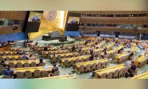 സ​മാ​ധാ​ന​ത്തി​നാ​യു​ള്ള പ്ര​ധാ​ന ചു​വ​ടു​വെ​പ്പ്, ഫ​ല​സ്തീ​ൻ: യു.​എ​ൻ പ്ര​മേ​യ​ത്തെ പ്ര​ശം​സി​ച്ച് കു​വൈ​ത്ത്