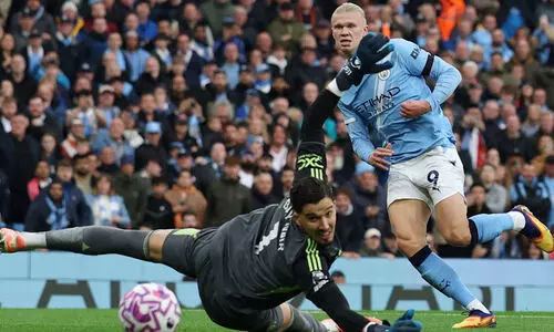 ഹാലൻഡിന് ഡബ്ൾ; മാഞ്ചസ്റ്റർ ഡർബിയിൽ യുനൈറ്റഡിനെ ചാരമാക്കി സിറ്റി, 3-0