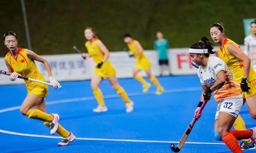 വനിത ഏഷ്യ കപ്പ് ഹോക്കി; ഇന്ത്യയെ വീഴ്ത്തി ചൈനക്ക് കിരീടം വനിത ഏഷ്യ കപ്പ് ഹോക്കി; ഇന്ത്യയെ വീഴ്ത്തി ചൈനക്ക് കിരീടം