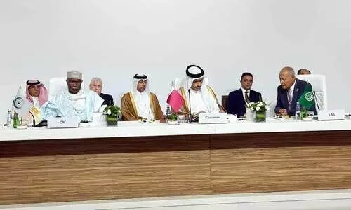 ഇസ്രായേൽ ആക്രമണം: ദോഹ അറബ്-ഇസ്‌ലാമിക് ഉച്ചകോടിക്ക് തുടക്കം