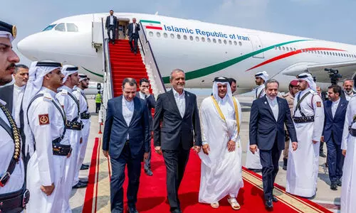 ‘ഗസ്സയിൽ ലക്ഷ്യമിടുന്നത് ഉന്മൂലനം’; ഇസ്രായേലിനെതിരെ ദോഹ അറബ്-ഇസ്ലാമിക് അടിയന്തര ഉച്ചകോടി ‘ഗസ്സയിൽ ലക്ഷ്യമിടുന്നത് ഉന്മൂലനം’; ഇസ്രായേലിനെതിരെ ദോഹ അറബ്-ഇസ്ലാമിക് അടിയന്തര ഉച്ചകോടി