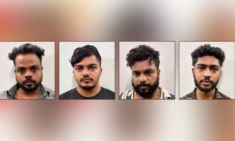 കിഴിശ്ശേരിയിലെ ലഹരി വേട്ട; അന്തര് സംസ്ഥാന സംഘത്തിലെ നാല് പേർ കൂടി പിടിയില് കിഴിശ്ശേരിയിലെ ലഹരി വേട്ട; അന്തര് സംസ്ഥാന സംഘത്തിലെ നാല് പേർ കൂടി പിടിയില്