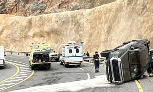 വാ​ഹ​നം ഇ​ടി​ച്ചു​ള്ള അ​പ​ക​ട​ങ്ങ​ളി​ൽ മു​ന്നി​ൽ മ​സ്ക​ത്ത്