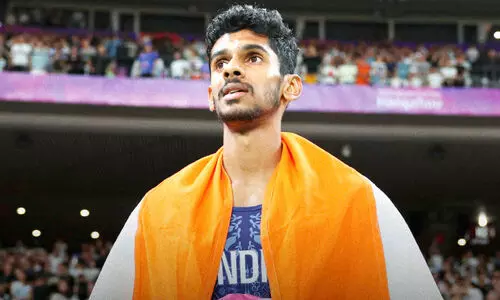 ചാ​ട്ടം പി​ഴ​ച്ച് ശ്രീ​ശ​ങ്ക​ർ; ലോ​ങ് ജം​പി​ൽ ഫൈ​ന​ൽ കാ​ണാ​തെ പു​റ​ത്ത്