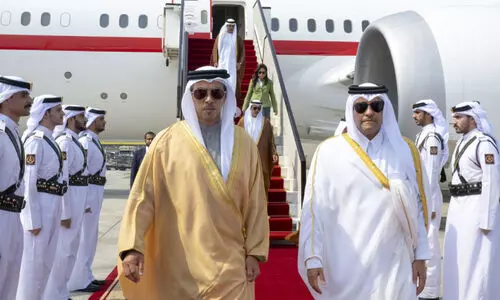 അ​റ​ബ്​-​ഇ​സ്​​ലാ​മി​ക്​ ഉ​ച്ച​കോ​ടി​യി​ൽ പ​​ങ്കെ​ടു​ത്ത്​ ശൈ​ഖ്​ മ​ൻ​സൂ​ർ