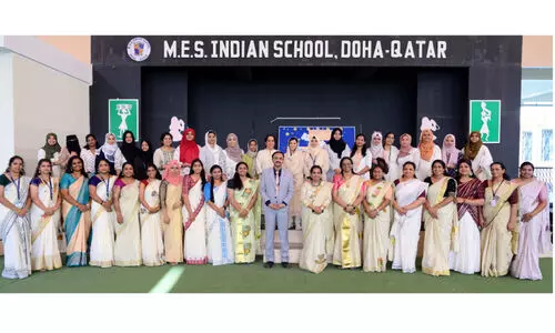 എം.​ഇ.​എ​സ് ഇ​ന്ത്യ​ൻ സ്കൂ​ൾ അ​ധ്യാ​പ​ക ദി​നാ​ഘോ​ഷം