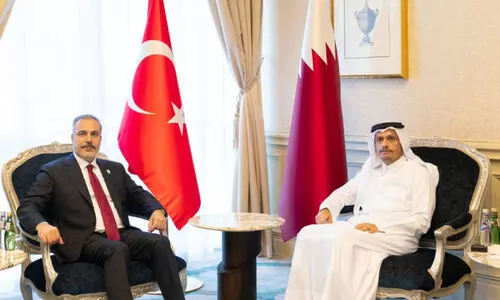 തുർക്കിയ വിദേശകാര്യ മന്ത്രിയുമായി പ്രധാനമന്ത്രി കൂടിക്കാഴ്ച നടത്തി