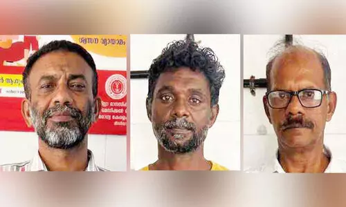 കാര്‍ പാർക്കിങ്ങിനെ ചൊല്ലി തര്‍ക്കം; കടയുടമയെ മര്‍ദിച്ച മൂന്നംഗ സംഘം അറസ്റ്റില്‍