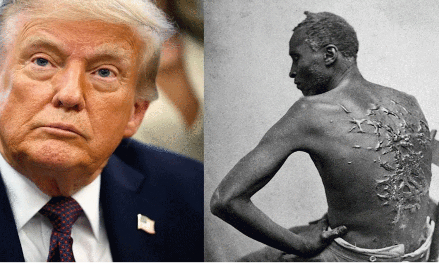 അമേരിക്കയിലെ അടിമക്കച്ചവടത്തെ വെള്ളപൂശുന്നു; മ്യൂസിയങ്ങളിൽ നിന്ന് അടിമത്തത്തിന്റെ ചിത്രങ്ങൾ എടുത്തു മാറ്റാൻ ട്രംപിന്റെ ഉത്തരവ്; 1863ൽ എടുത്ത ‘ദി സ്കർജ്ഡ് ബാക്ക്’ എന്ന ലോകപ്രശസ്തമായ ചിത്രവും മാറ്റണം