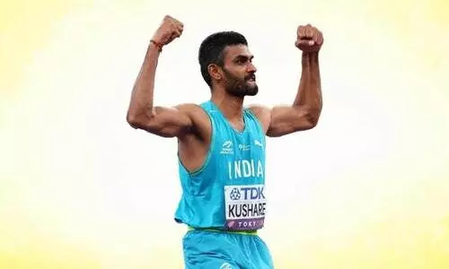 സ​ബാ​ഷ് കു​ഷാ​രെ... ഹൈ​ജം​പി​ൽ ഇ​ന്ത്യ​ൻ താ​ര​ത്തി​ന് ആ​റാം​സ്ഥാ​നം