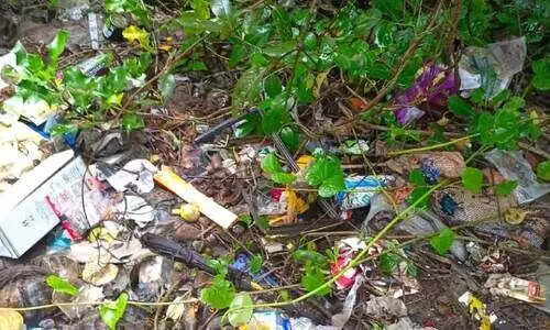 മാ​ലി​ന്യം വ​ലി​ച്ചെ​റി​യ​ലും ക​ത്തി​ക്ക​ലും; സ്ഥാ​പ​ന​ങ്ങ​ൾ​ക്ക് 12,500 രൂ​പ പി​ഴ