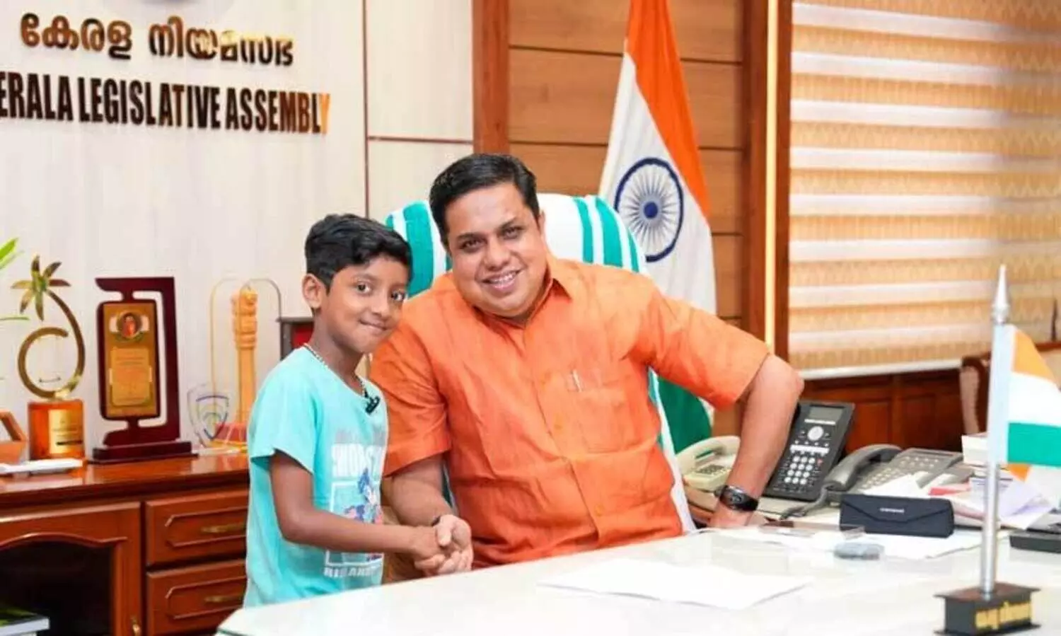 ‘ജയിച്ചവർ തോറ്റവരെ കളിയാക്കരുത്’; കുഞ്ഞു മനസ്സിൽ വലിയ ചിന്ത തീർത്ത മൂന്നാം ക്ലാസുകാരൻ അഹാൻ നിയമസഭയിലെ അതിഥി