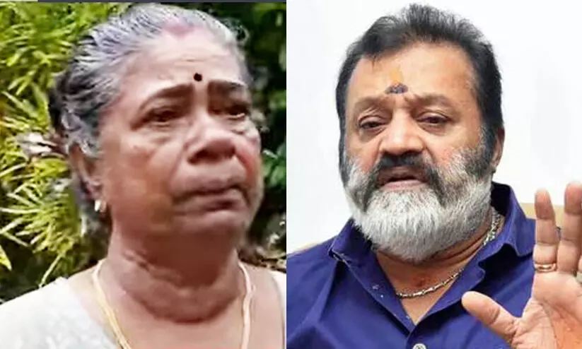 Anandavalli and Suresh gopi